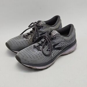 Brooks Ghost 13 Womens Running Shoes Grey 1203381B084 Size 9 Medium B